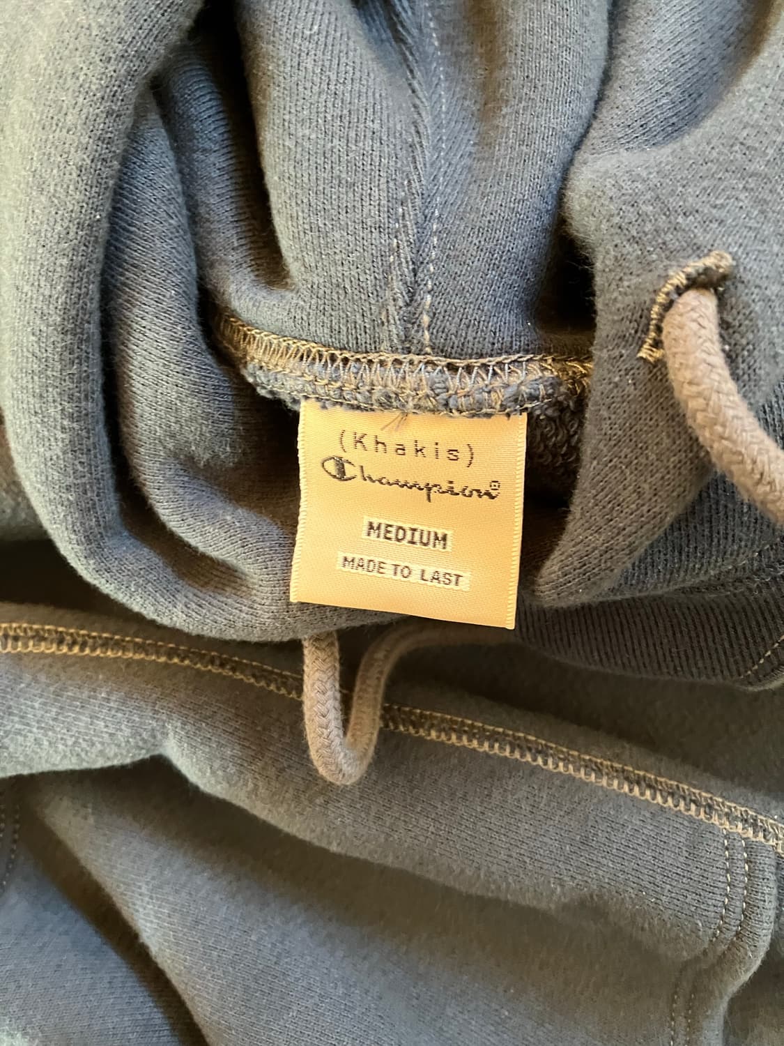 챔피온 X 카키스 클럽 후드 티셔츠 Tint Navy m사이즈 상품이미지4