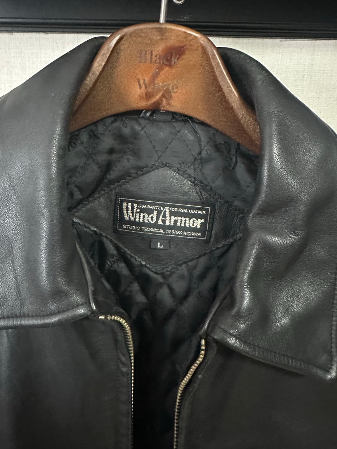 WIND ARMOR LEATHER JACKET L(95-100) 상품이미지5