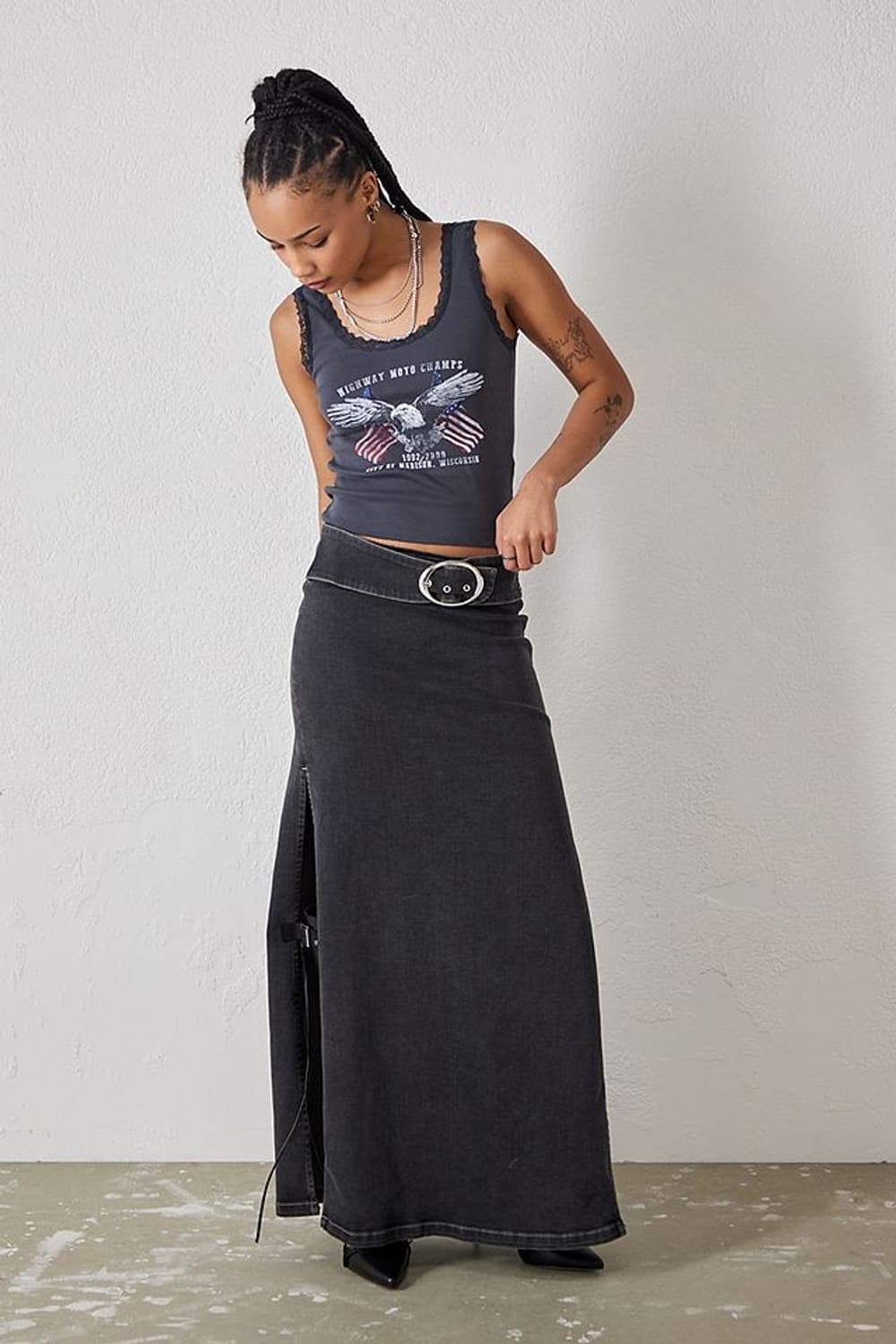 UO eagle lace tank top 상품이미지2