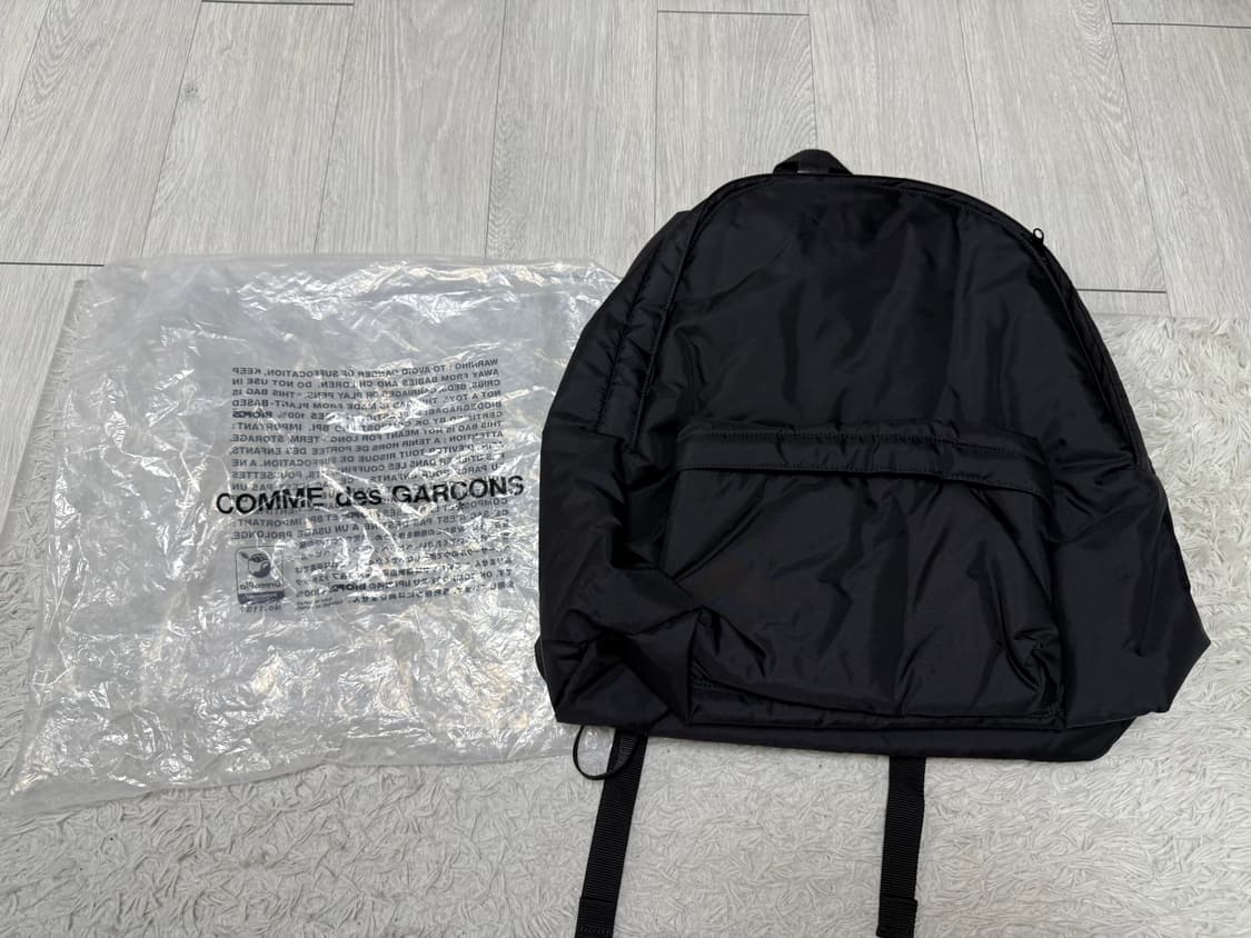 (L)porter 요시다 포터 꼼데가르송 백팩 블랙 새상품 상품이미지1