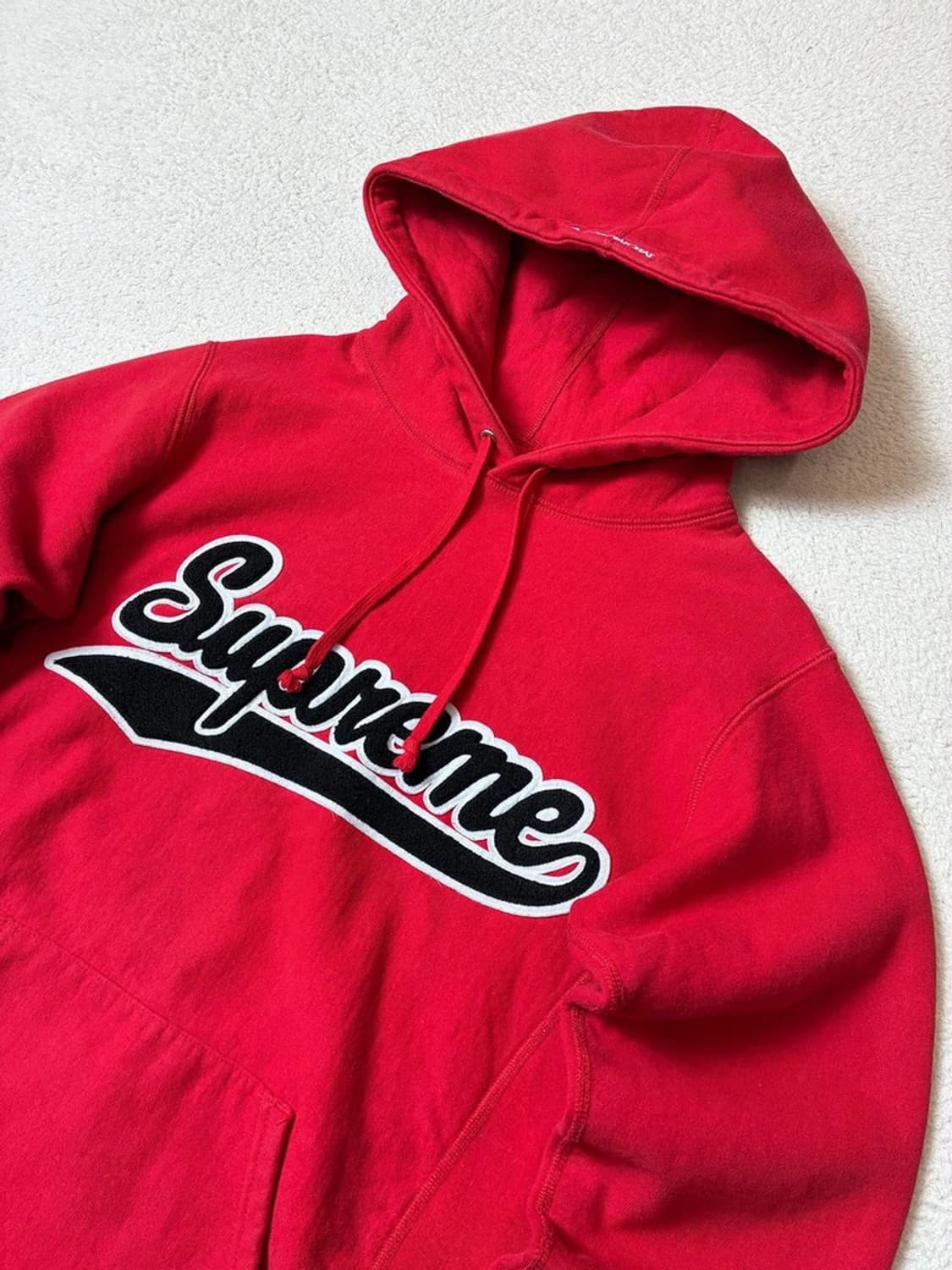 슈프림 클래식 러플 스크립트 스웻 후드티 PN7723 상품이미지2