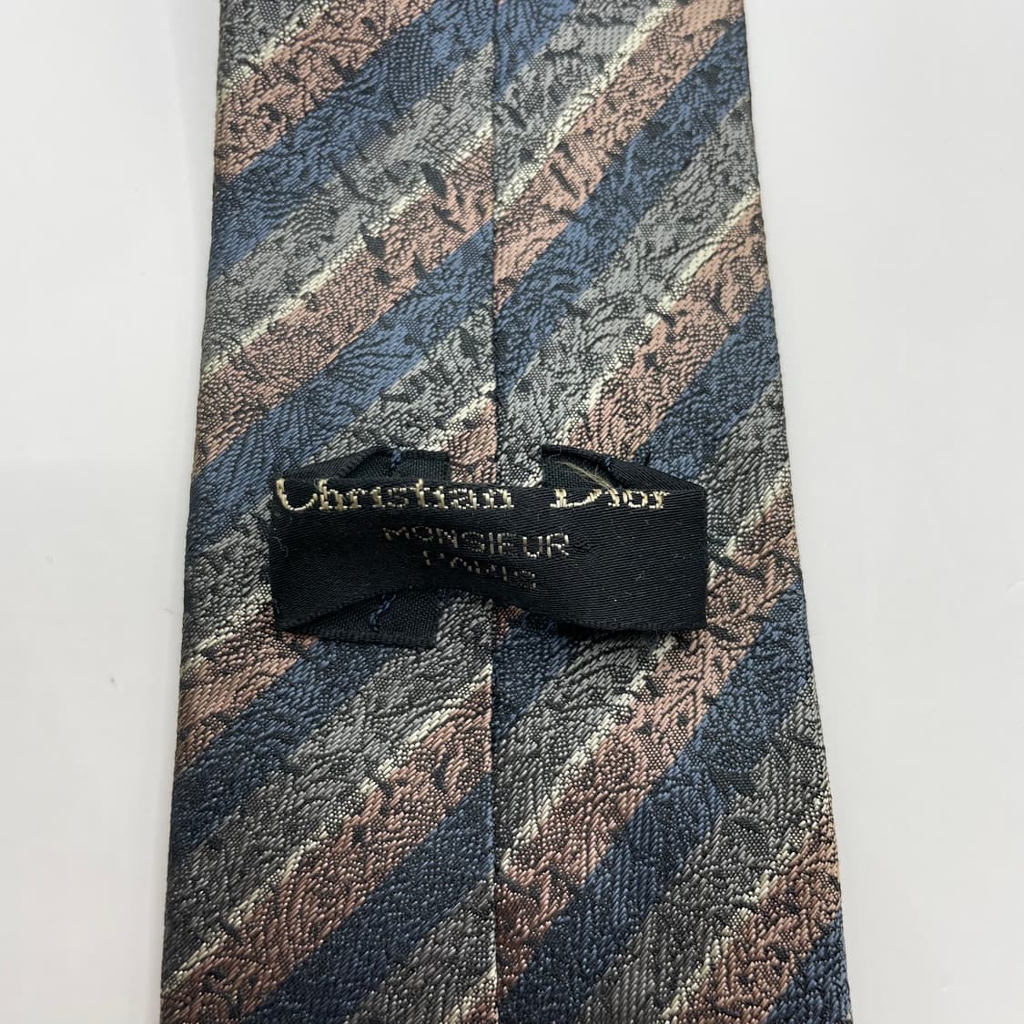 657) (Christian DIOR) 크리스찬 디올 패턴 넥타이 상품이미지5