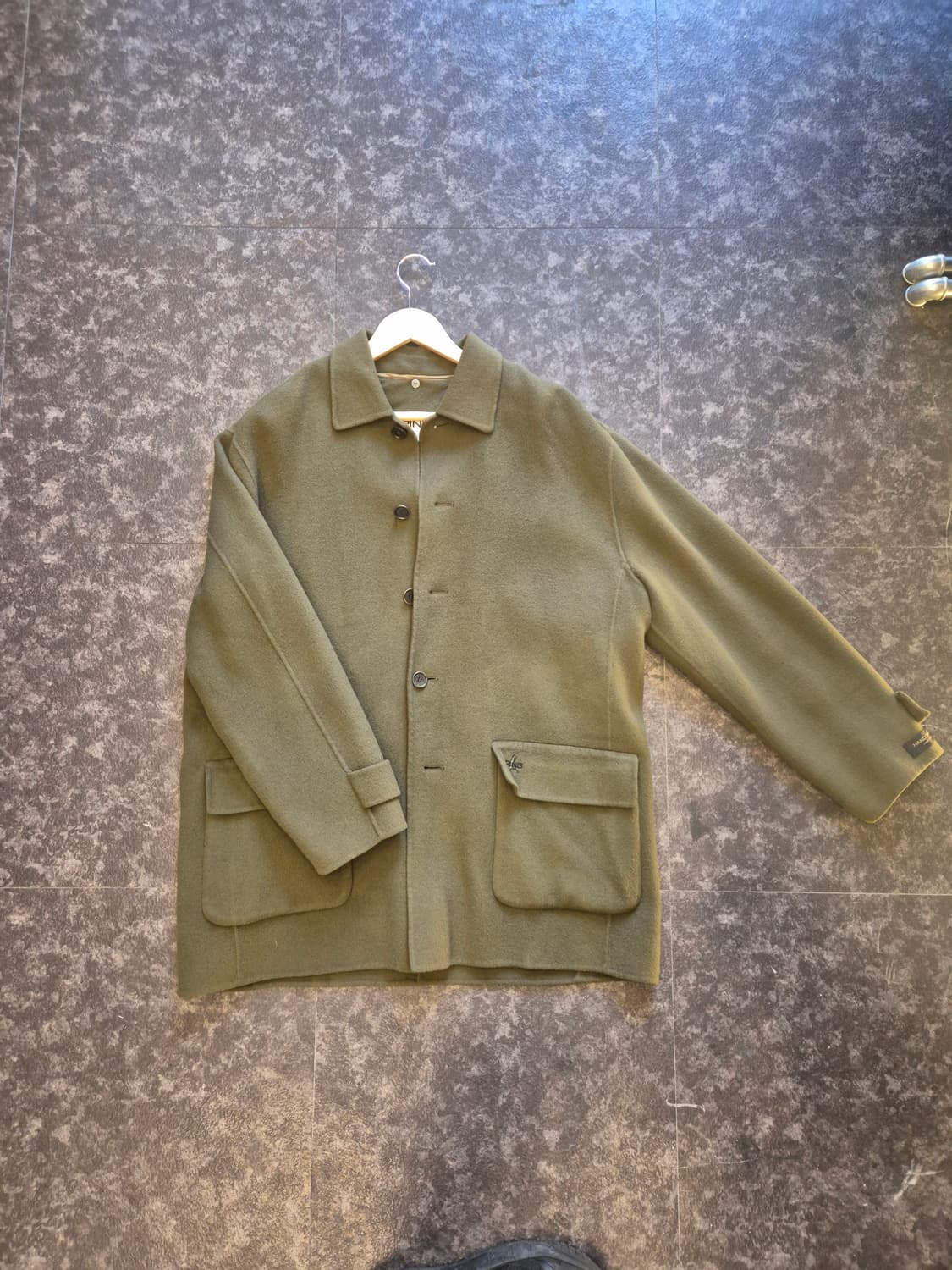 핑(PING) 캐시미어 100% 자켓 105사이즈 상품이미지1