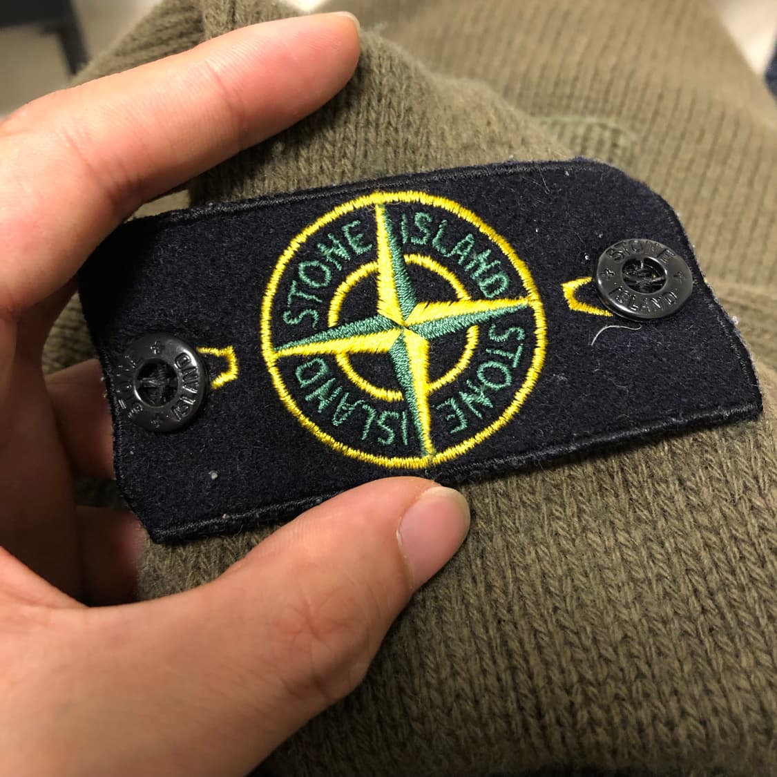 스톤아일랜드 90‘s 국내 매장판 니트  상품이미지8