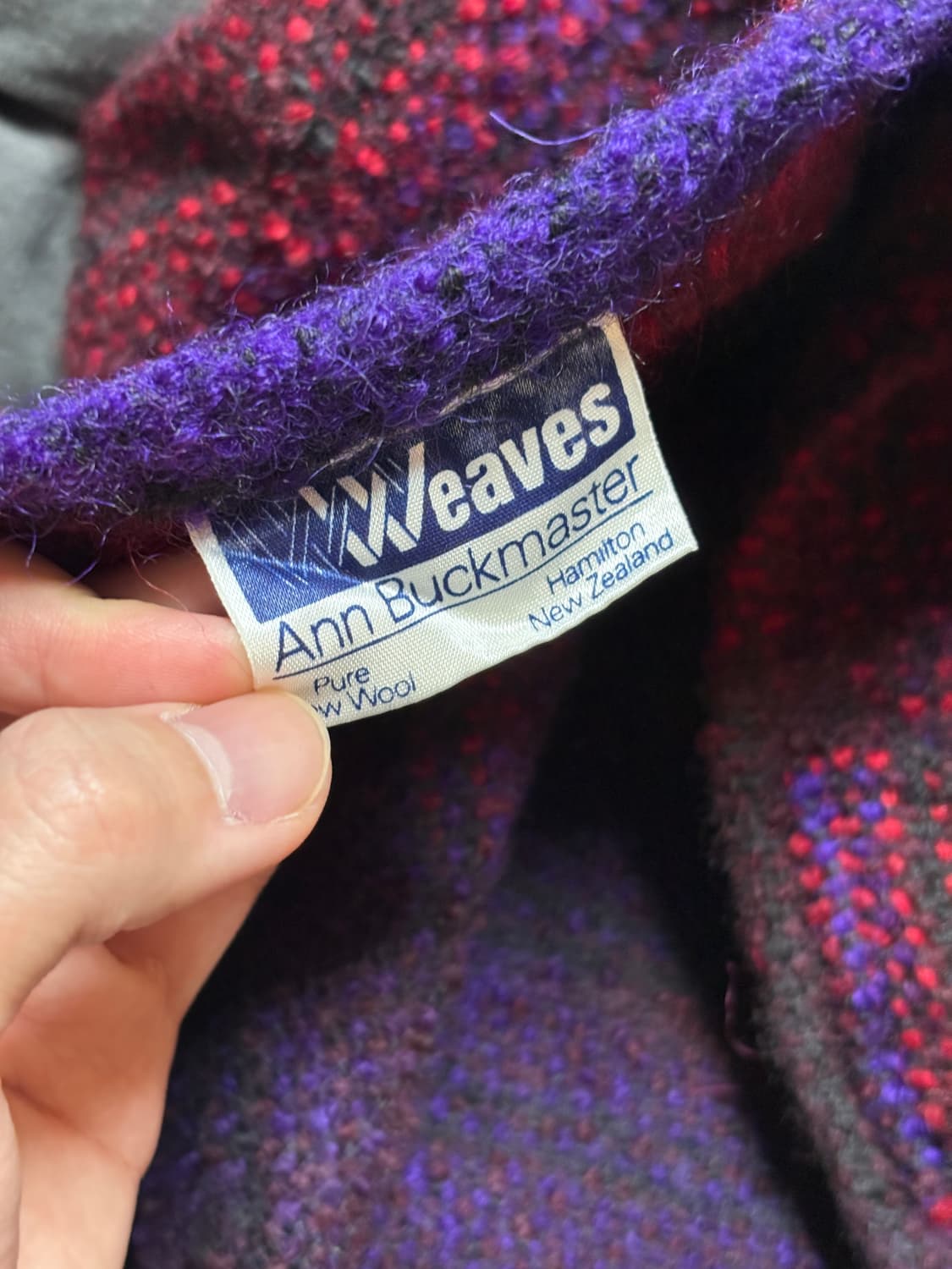 Ann Buckmaster 핸드메이드 울 자켓 상품이미지4