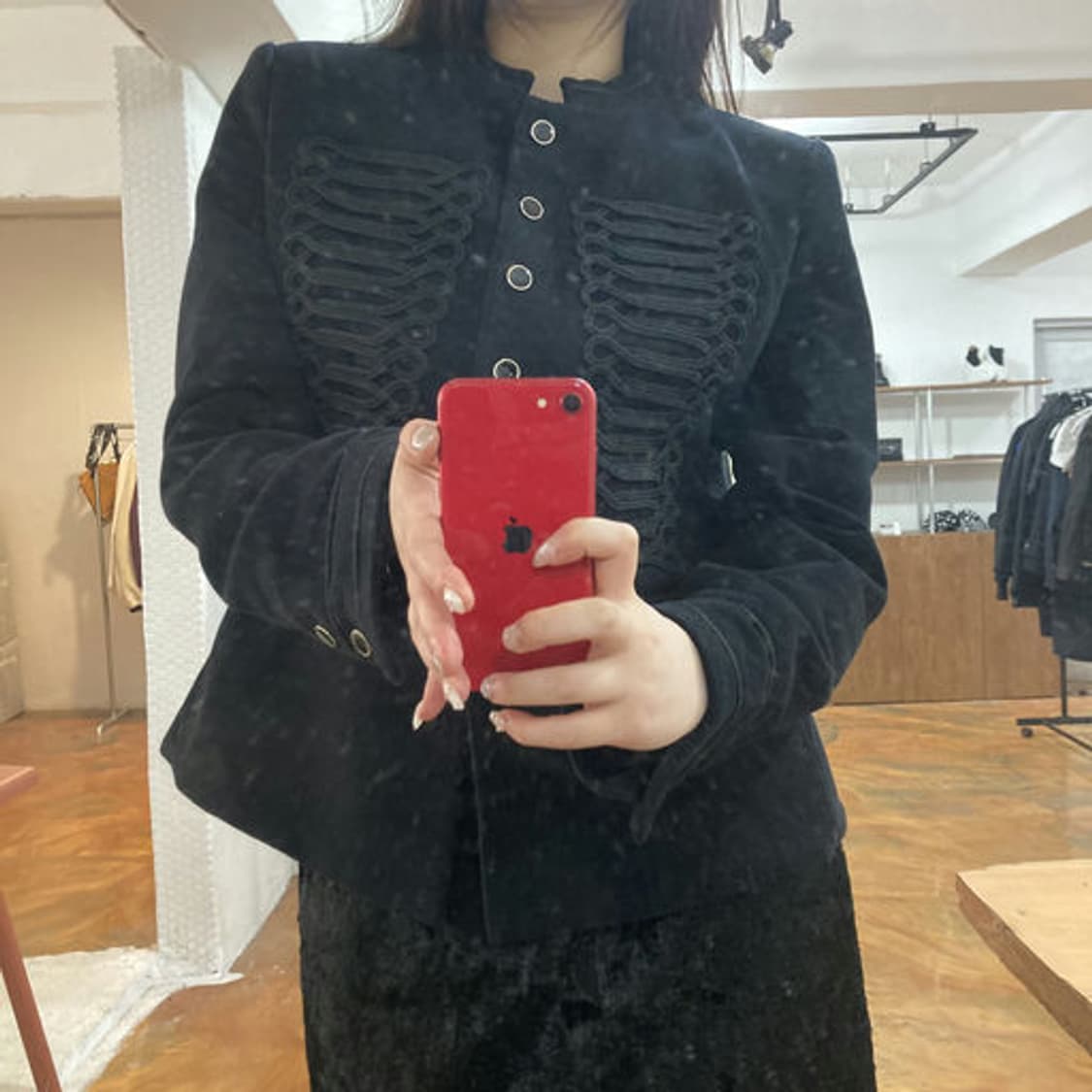 자라(ZARA) 나폴레옹 벨벳 자켓 상품이미지5
