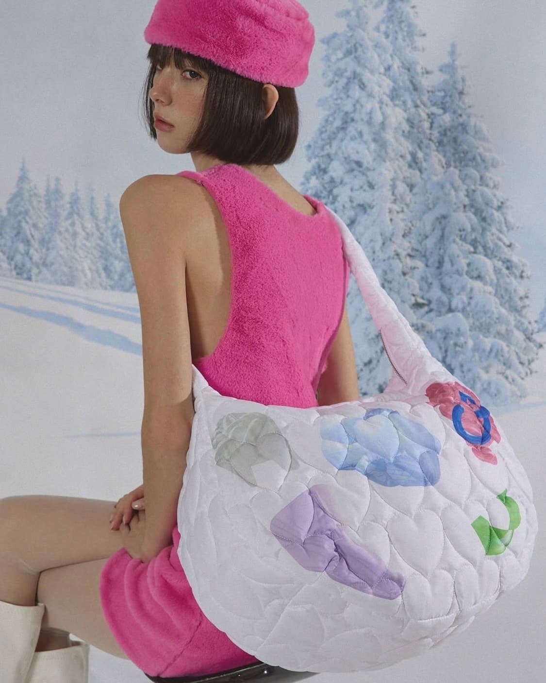 카터 퀼티드 패딩 백 상품이미지2