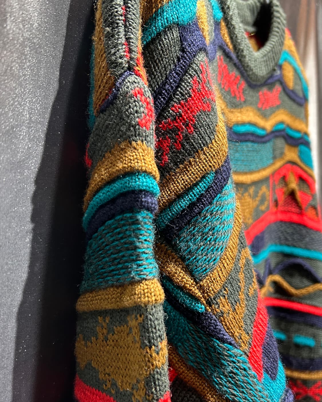 S 게쿠(GECCU) 입체 코지 텍스처 헤비 니트 상품이미지7