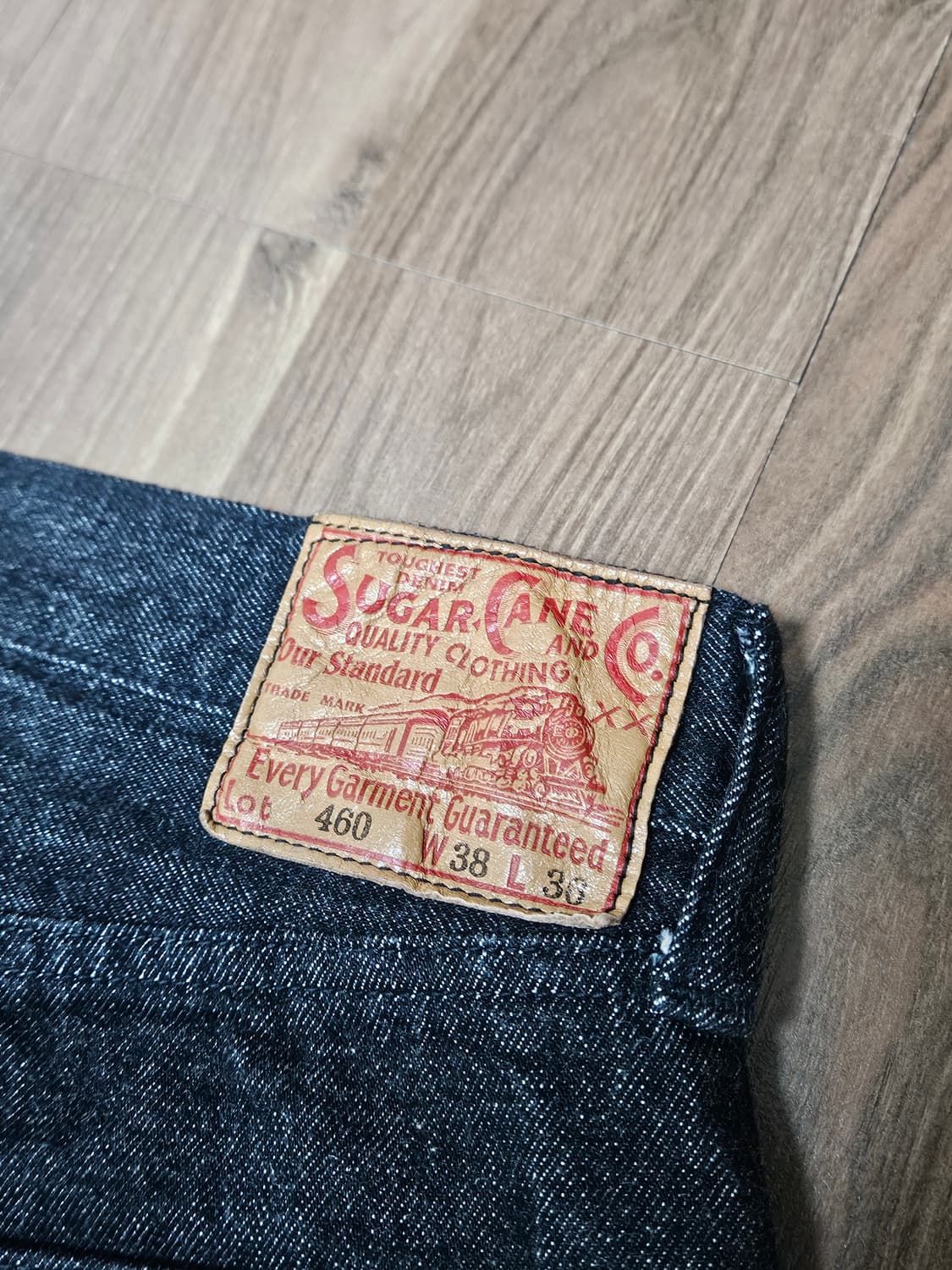 슈가케인) 1947 블랙 셀비지 38×36 상품이미지4