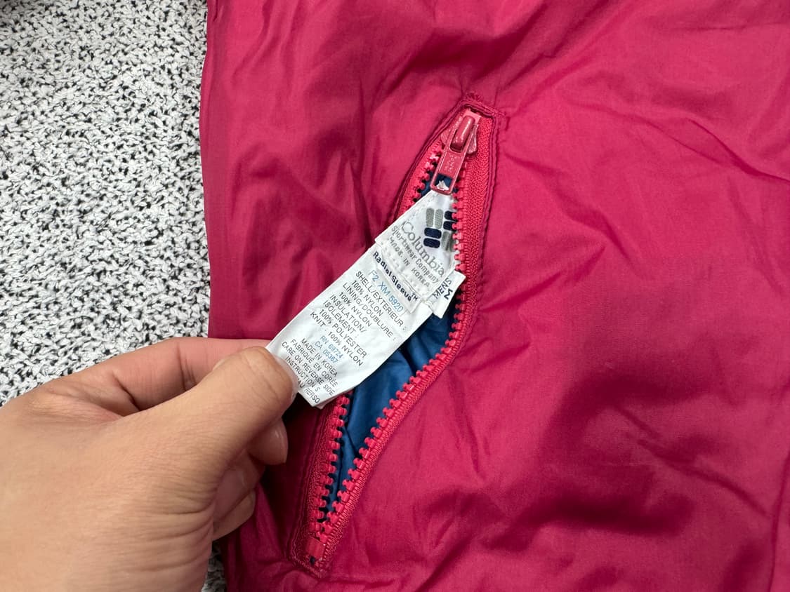 콜롬비아 90s 리버서블 웜업자켓 상품이미지6