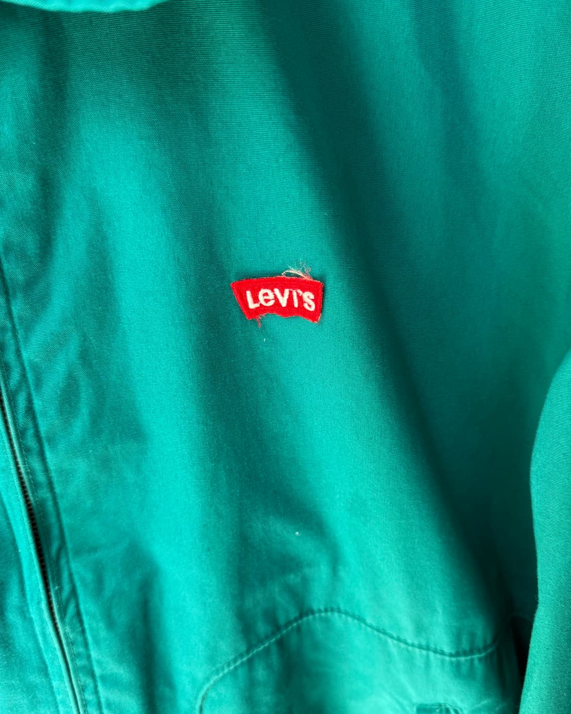 90s Levi’s 틸그린 드리즐러 자켓 상품이미지3