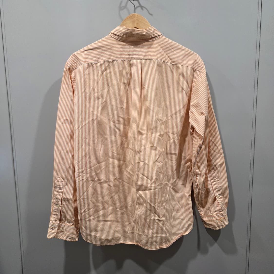 폴로 랄프로렌 오렌지 스트라이프 카라 셔츠 상품이미지3