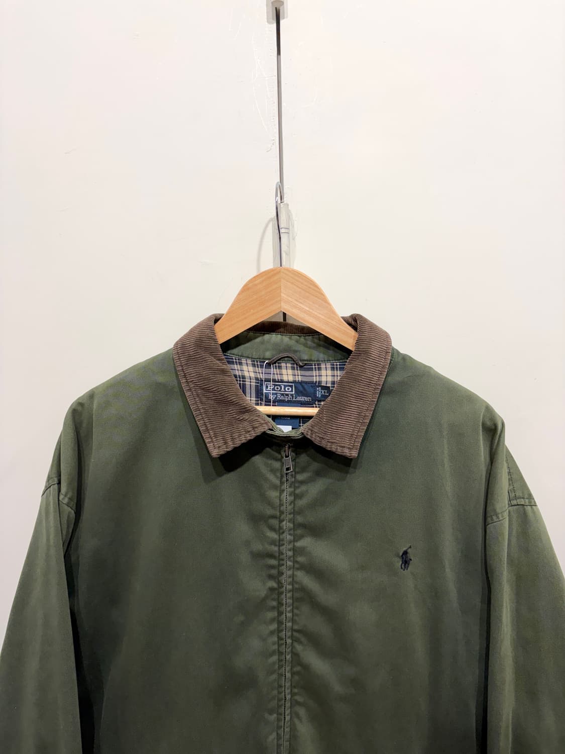 90's 폴로 랄프로렌 코듀로이 블루종 자켓 상품이미지2