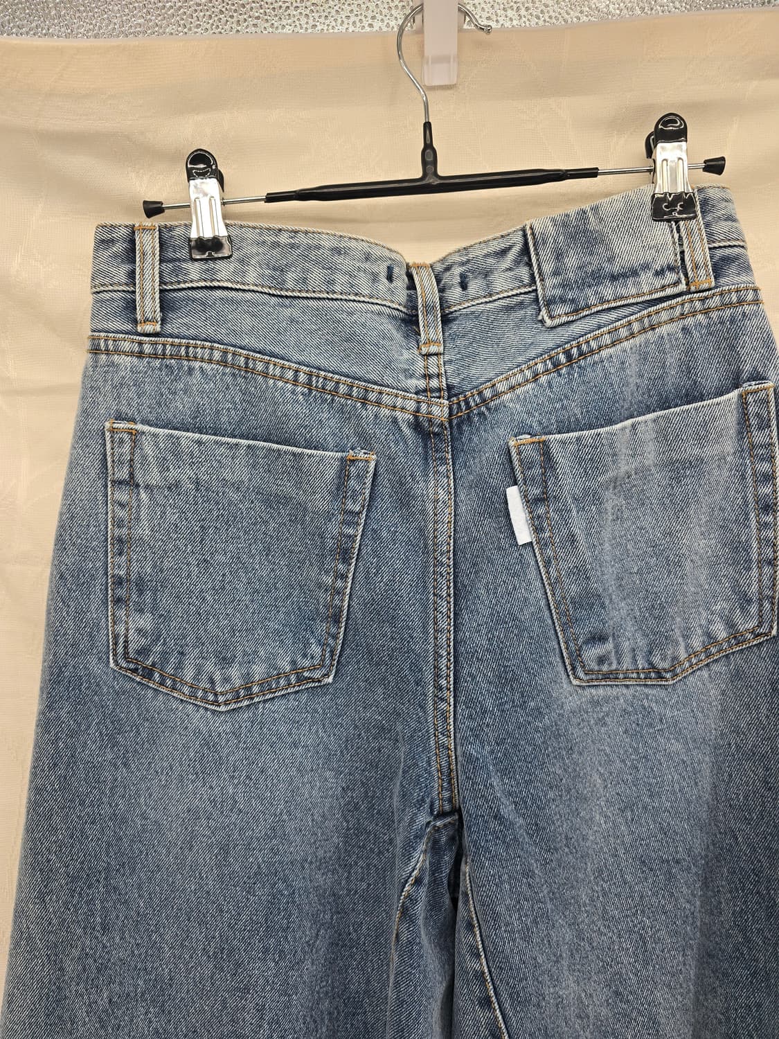 LAYLA 레이라 슈퍼 와이드 데님 팬츠 상품이미지6