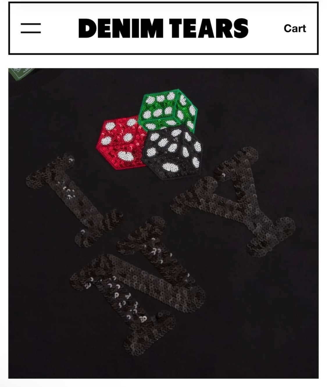 데님티어스 NY 티셔츠 25ss M 상품이미지2