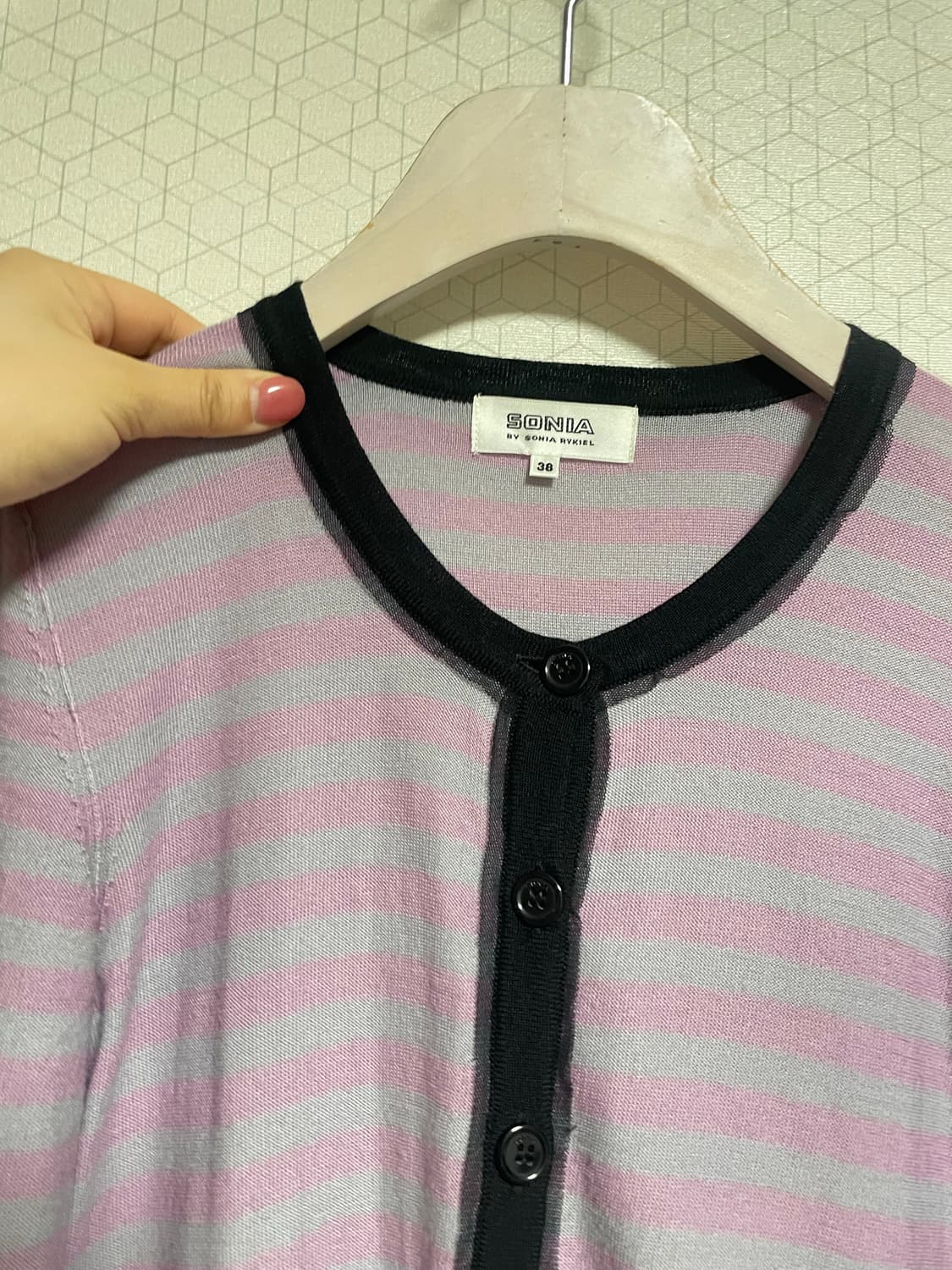 소니아 리키엘 스트라이프 가디건 상품이미지2