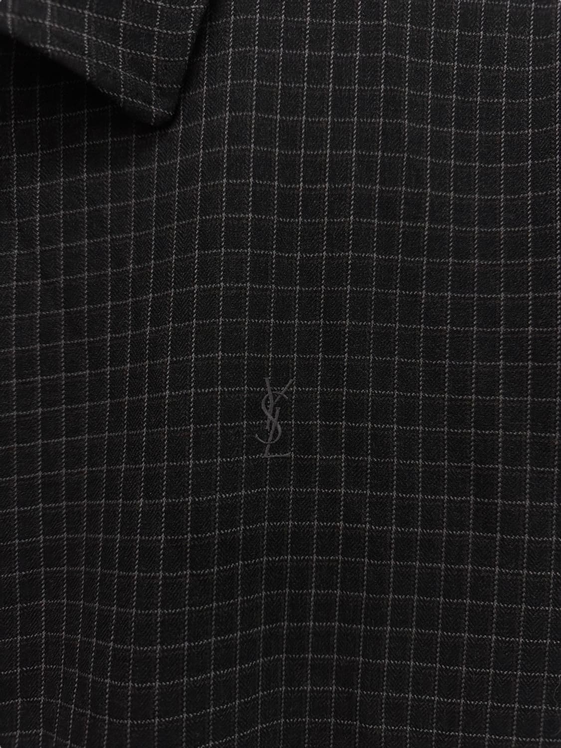 YSL 체크 자켓 블랙 (L~XL) 상품이미지4