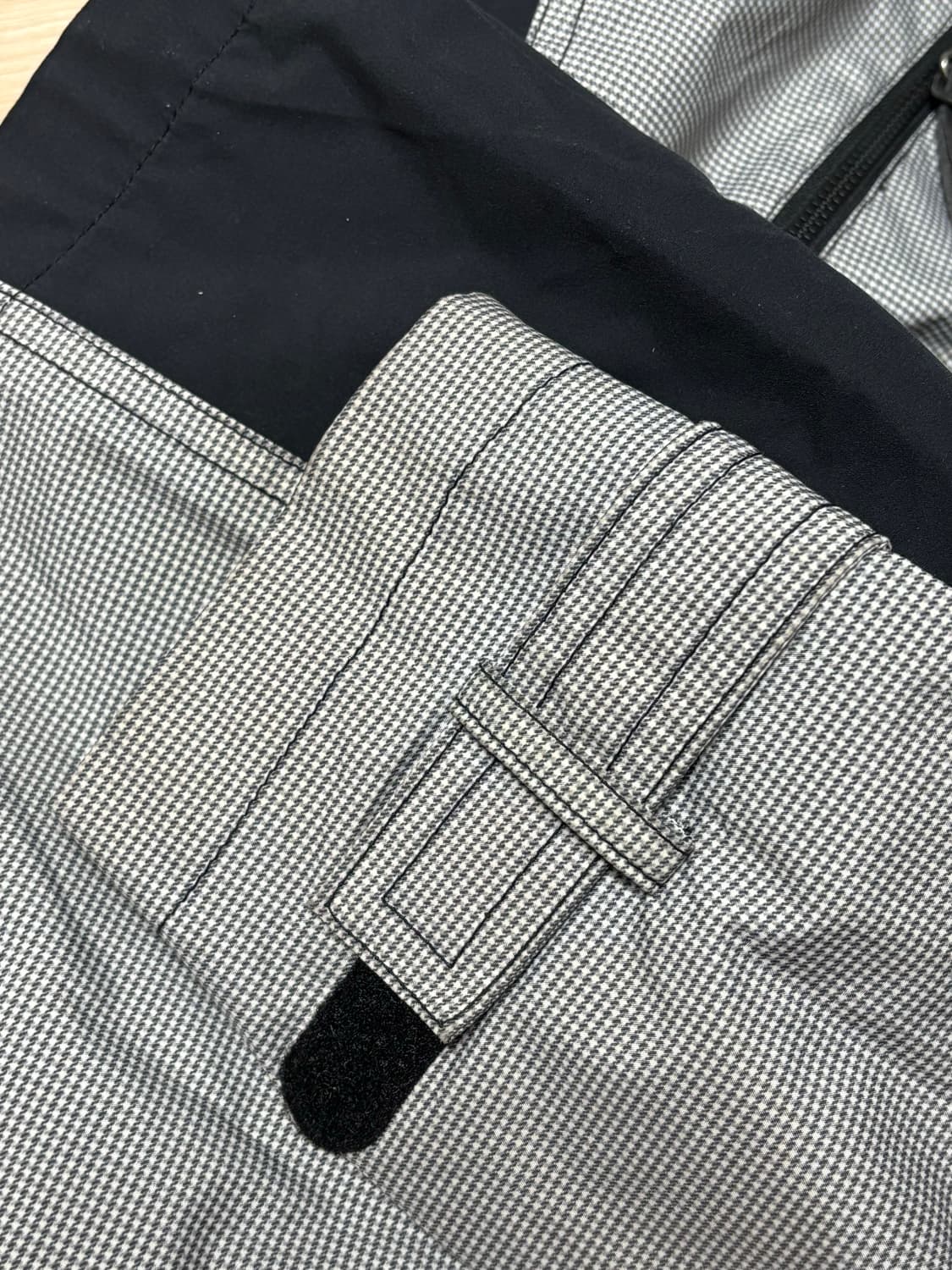 센터폴 여성 체크 바람막이 상품이미지8