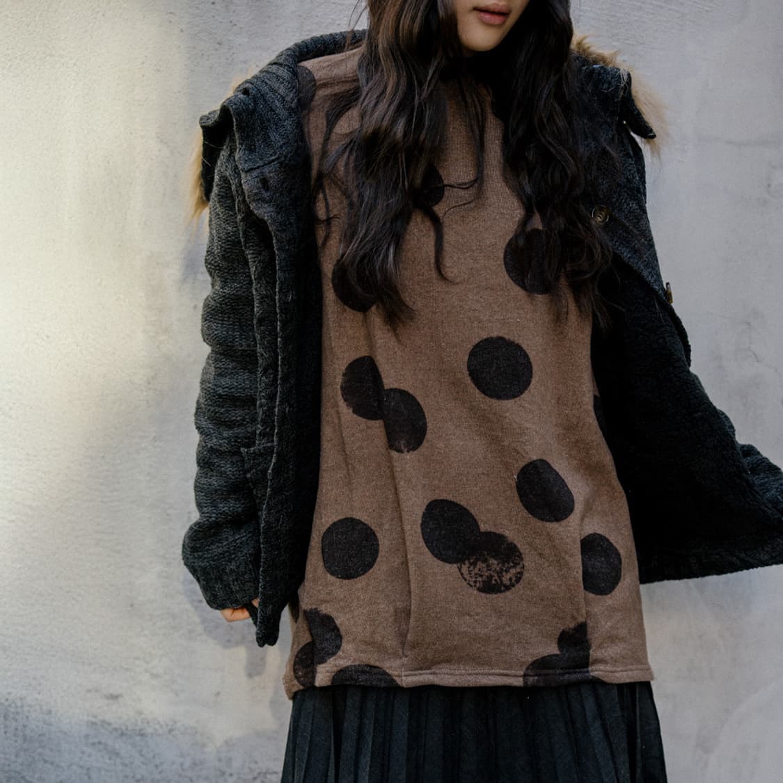 마루도트 모리 롱 티셔츠 상품이미지10