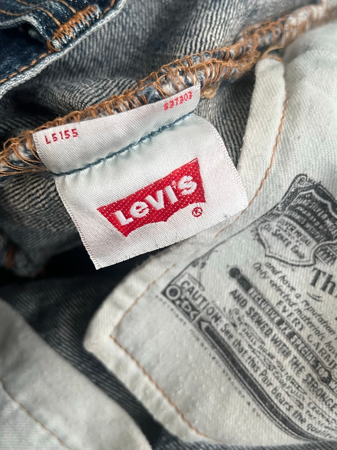 30) 리바이스 501 빈티지워싱 데님 청바지 상품이미지9