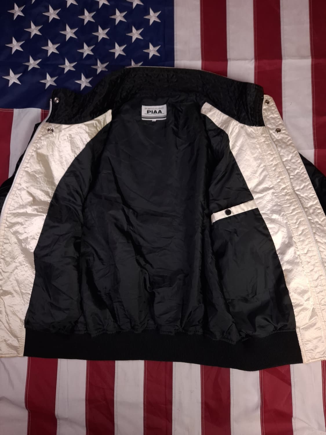 오리지날 80's 일본판 PIAA 모터스포츠 레이싱 자켓 상품이미지10