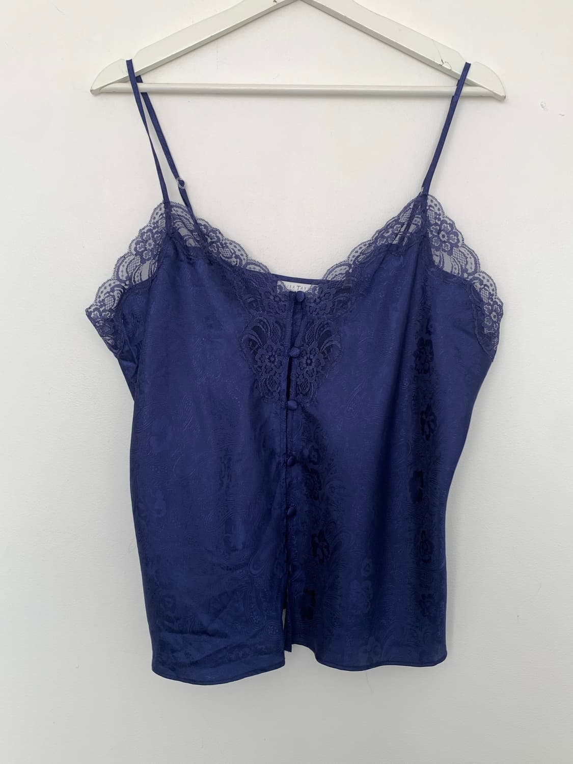 ▫️navy lace slip top  상품이미지3