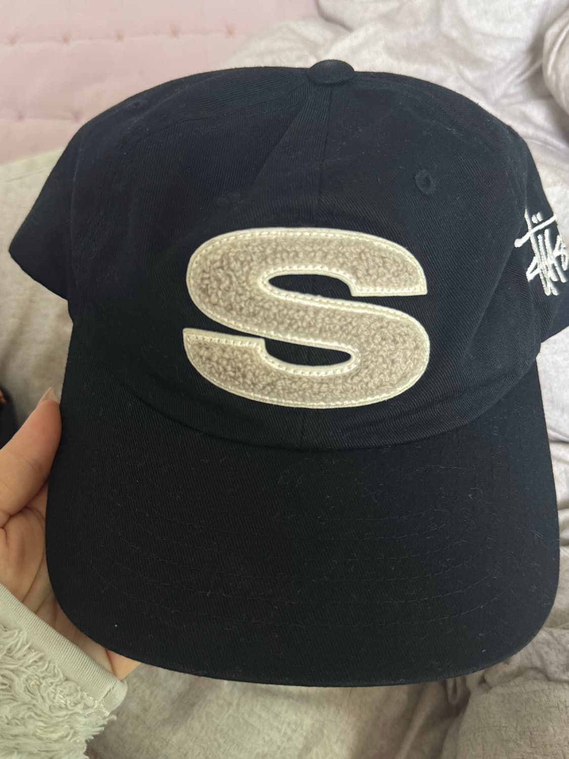 스투시 셔닐 s 로우 프로 캡 쉐도우 모자 상품이미지2