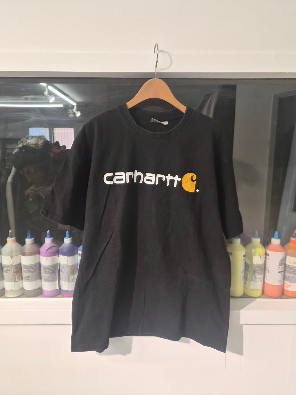 L/100) 칼하트 빅로고 반팔티셔츠 팝니다 상품이미지1