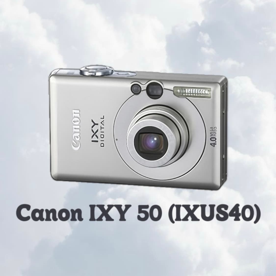 [한국어⭕️/작례O] 캐논 IXY50(IXUS40) 디지털 카메라 디카 상품이미지1