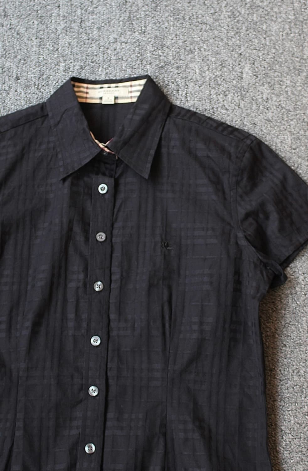 빈티지 버버리 노바 체크 셔츠 상품이미지2
