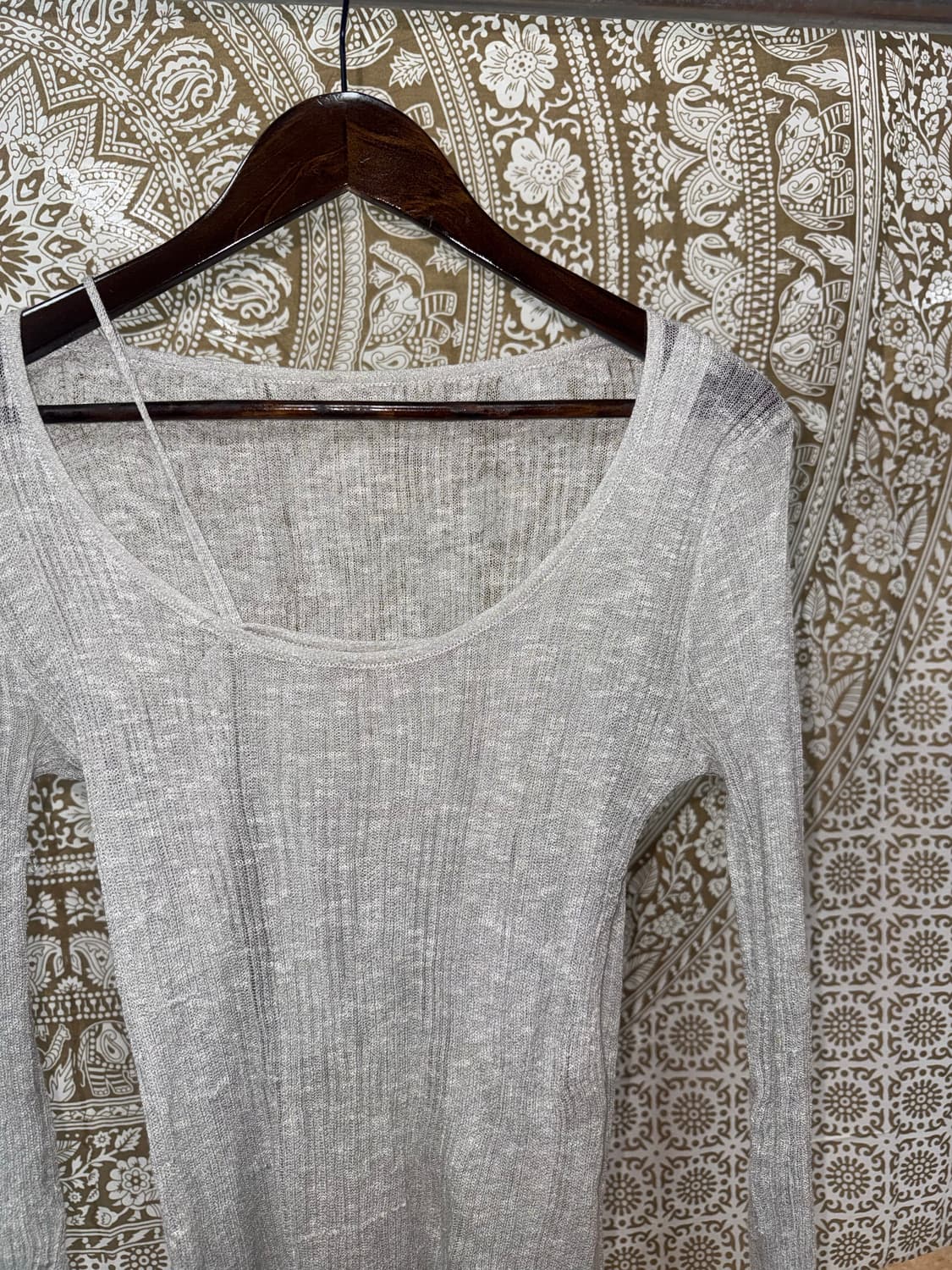 여성 그물 니트  상품이미지3