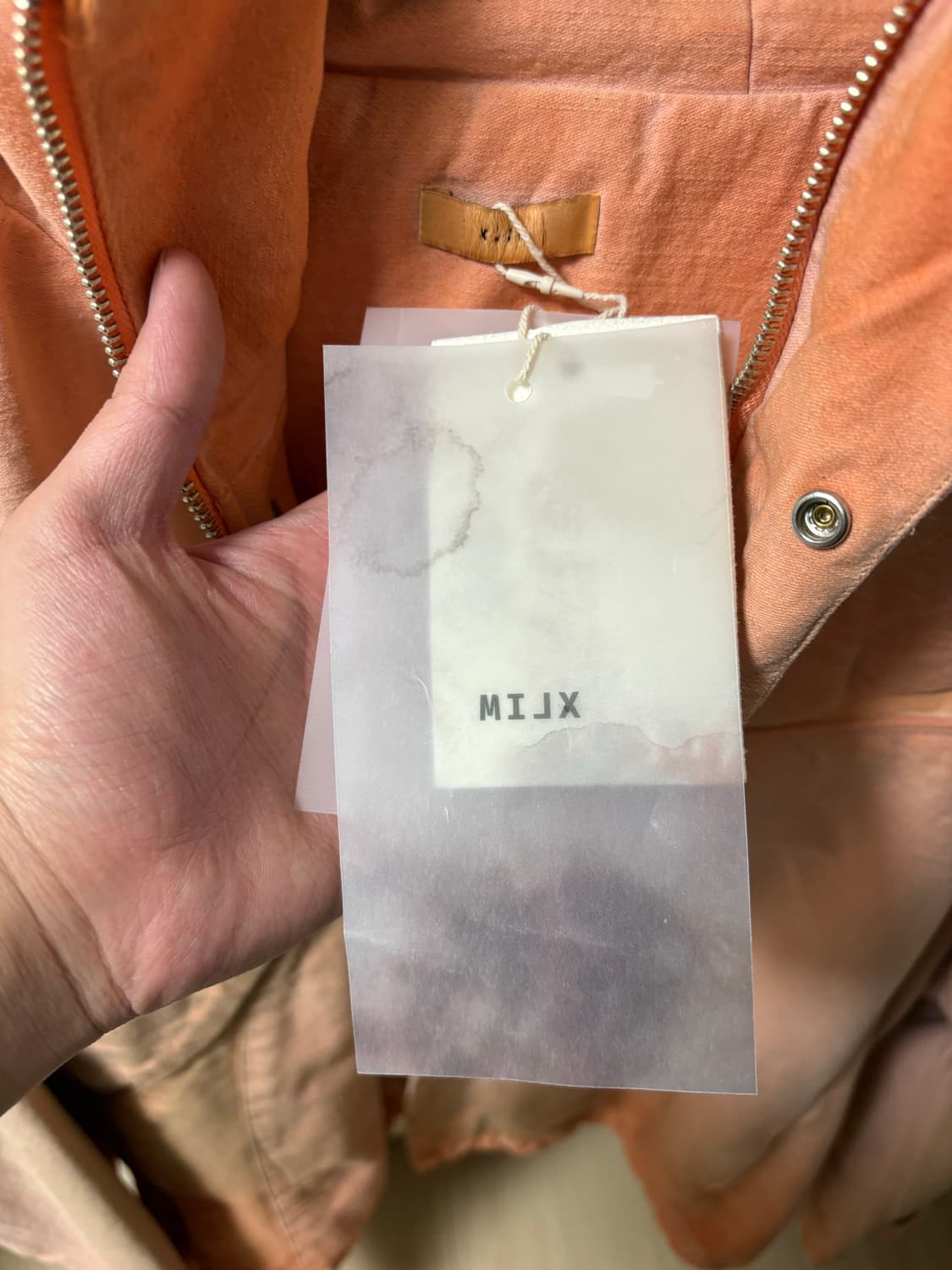 Xlim ep.8 01 jacket washed peach 상품이미지3