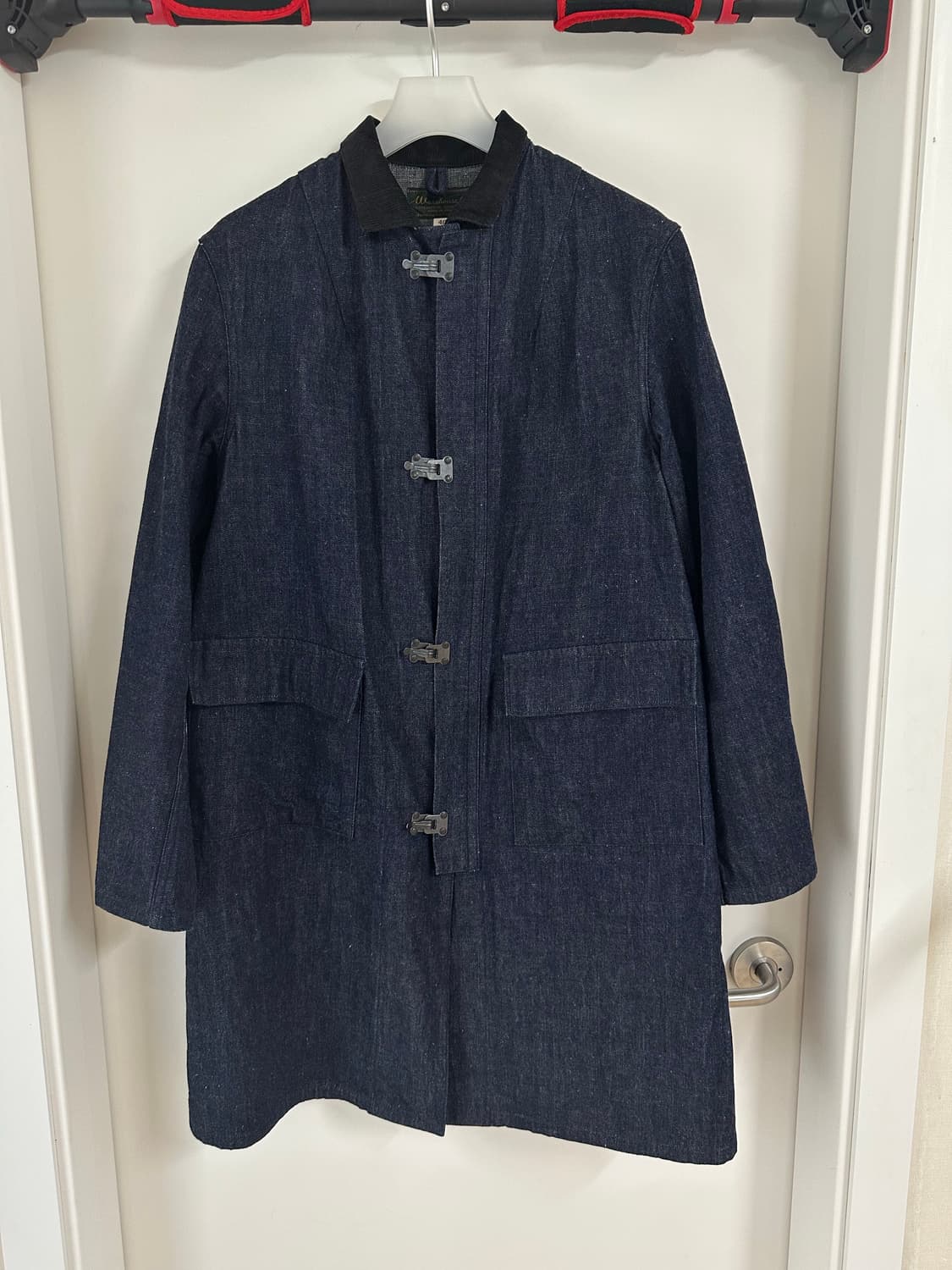 웨어하우스 buckle front 데님 샵코트 상품이미지2