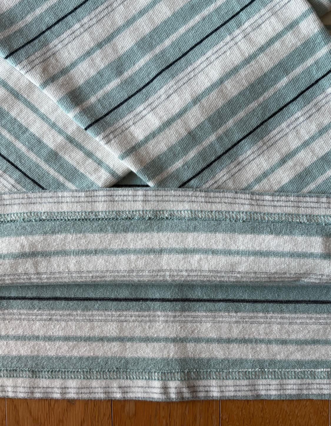 유니폼브릿지 빈티지 스트라이프 롱슬리브 M (민트) 상품이미지7