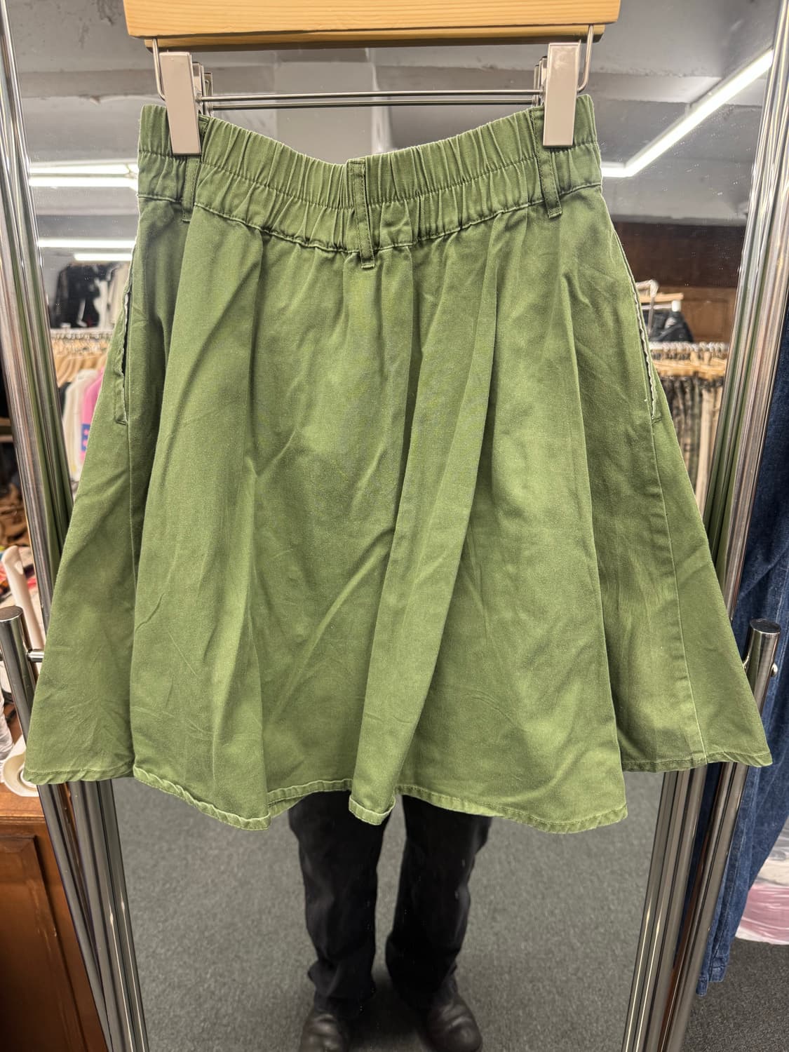 japanese vintage 버튼 치마 상품이미지3