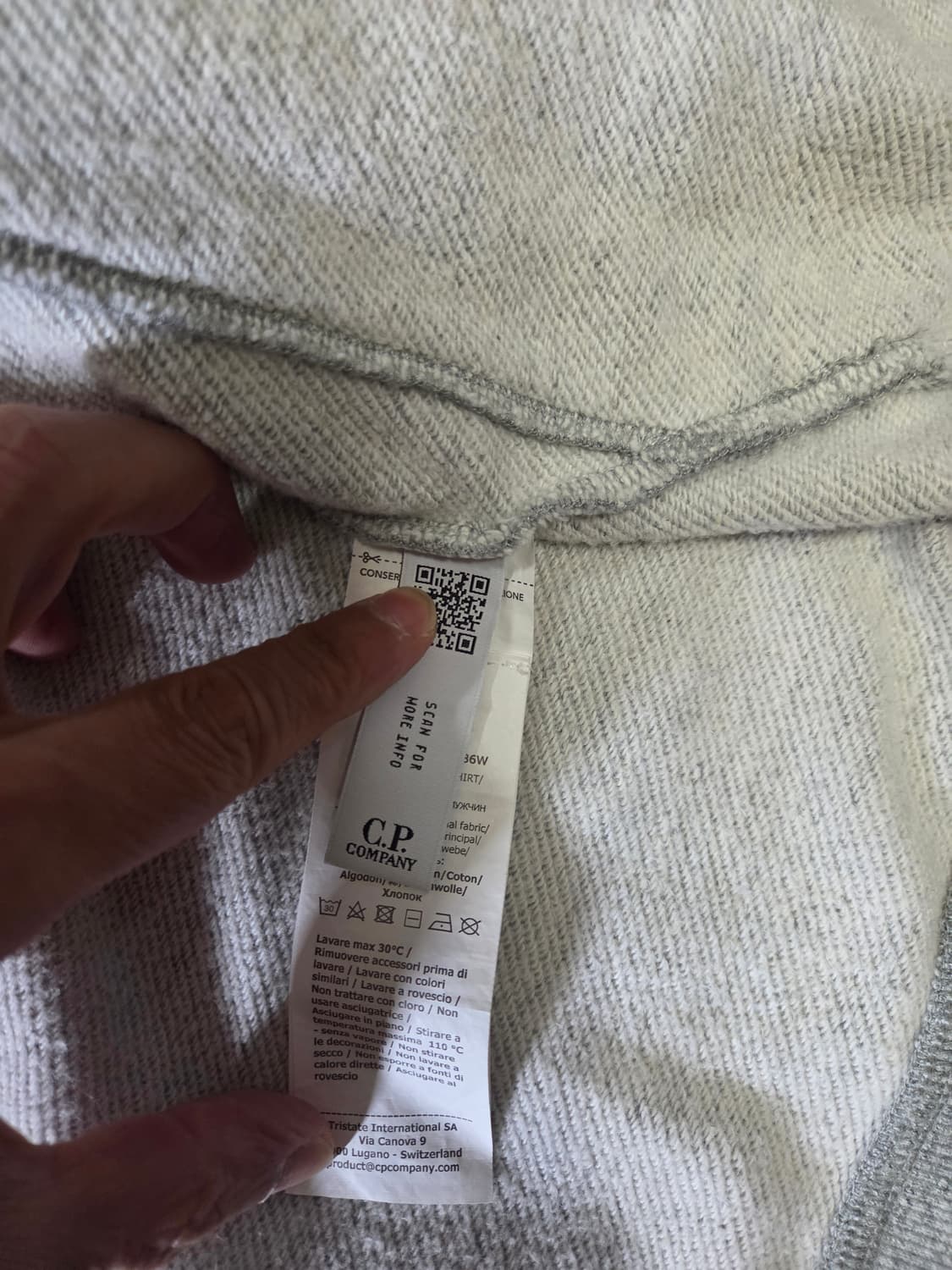 C.P. 컴퍼니 고글 후드집업 (그레이, L) 상품이미지10