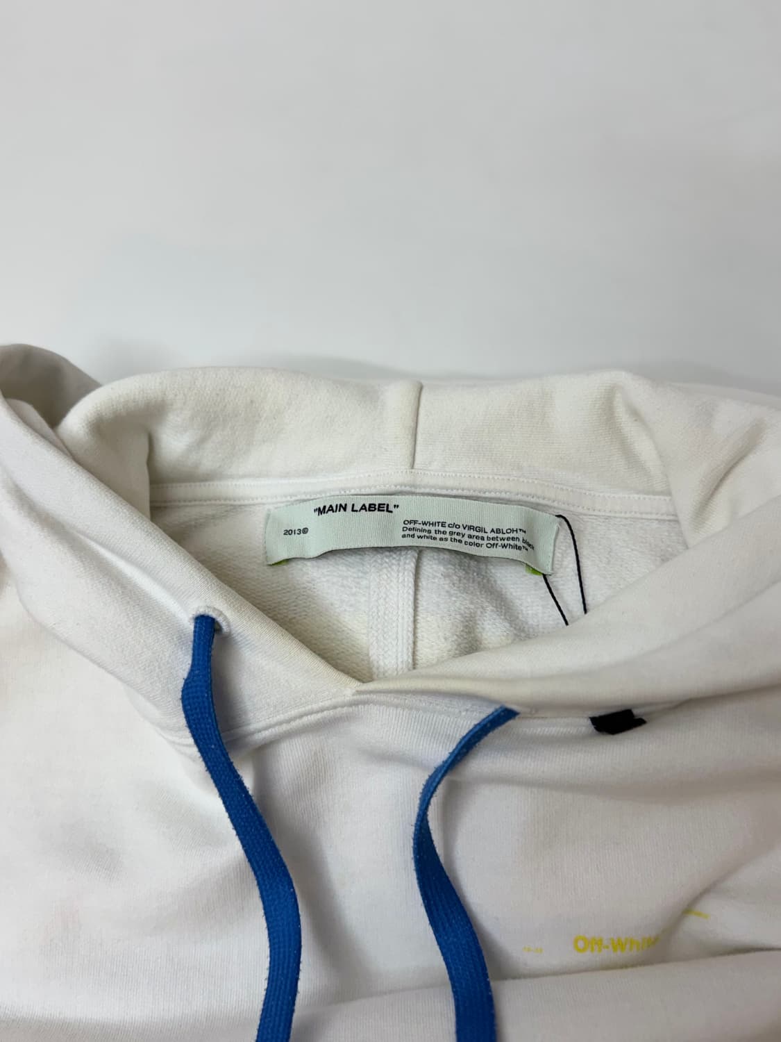 Off-white 오프화이트 아크릴 애로우 화이트 후드티 상품이미지9