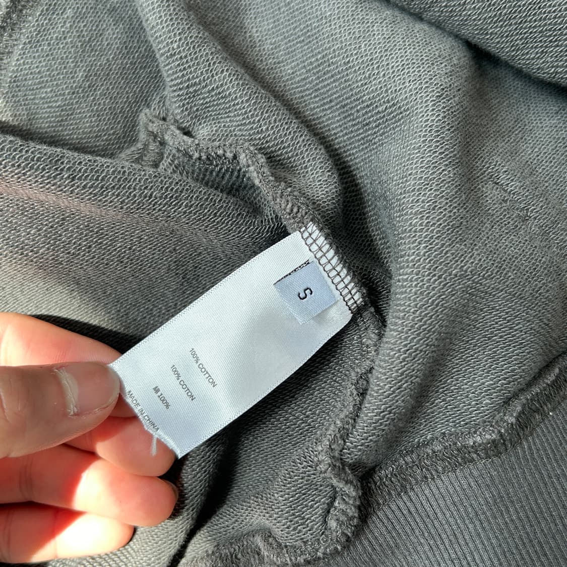 아크네스튜디오 자수 로고 후드집업 상품이미지5