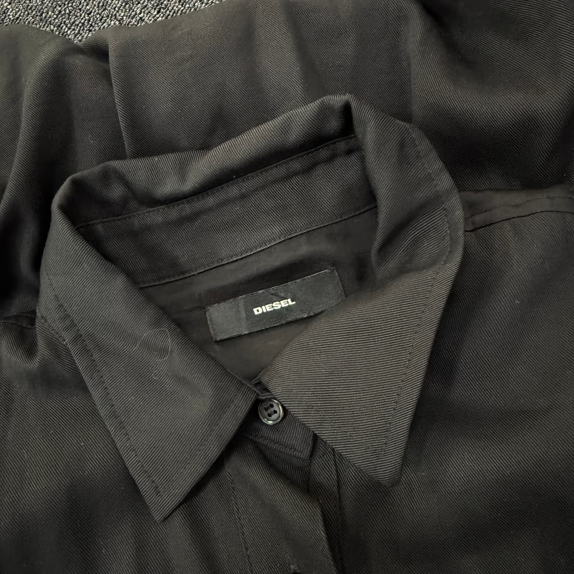 디젤 밸트링 디테일 셔츠 원피스  상품이미지9