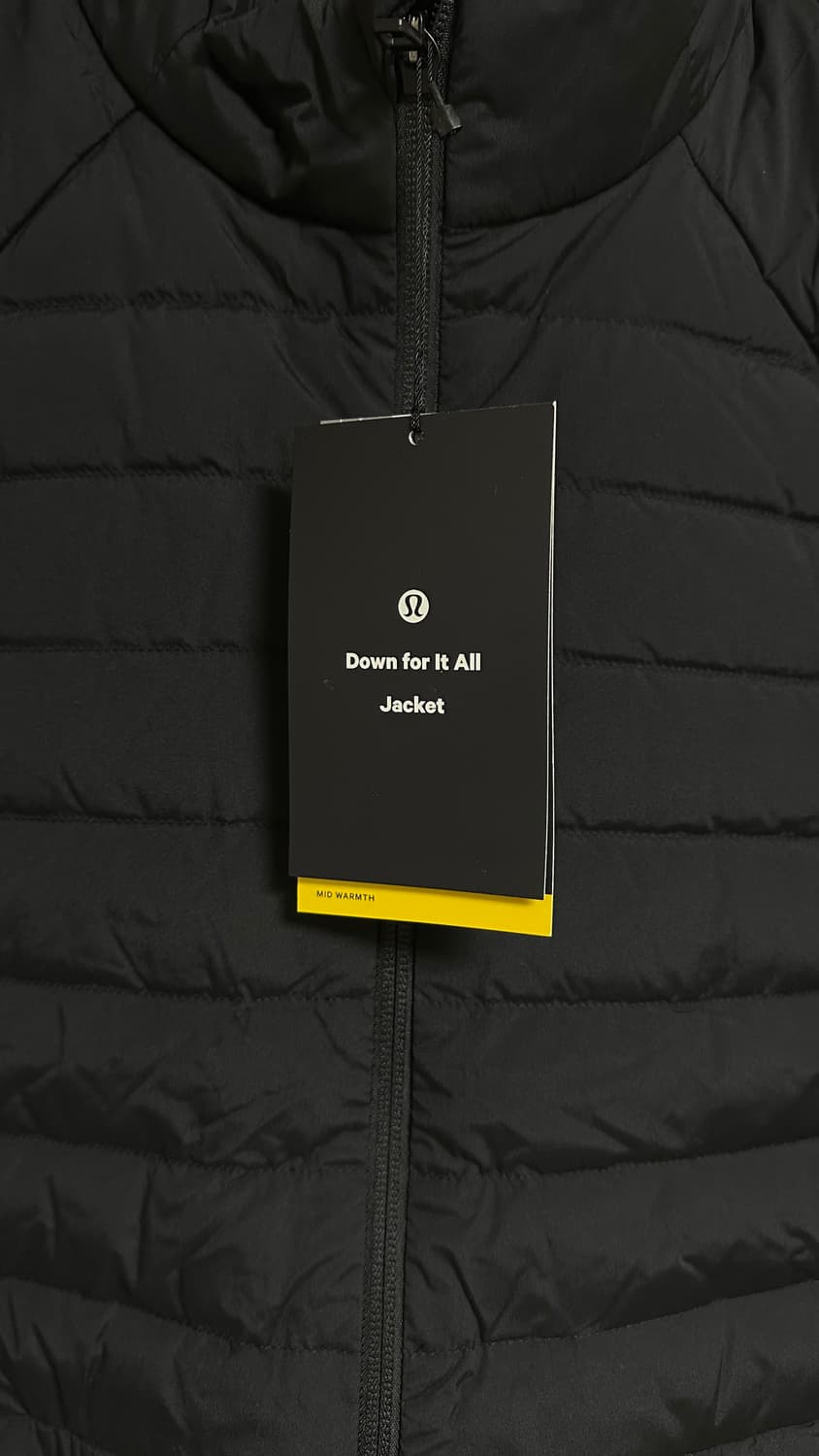 룰루레몬 다운 포 잇 블랙 L 새상품 상품이미지4