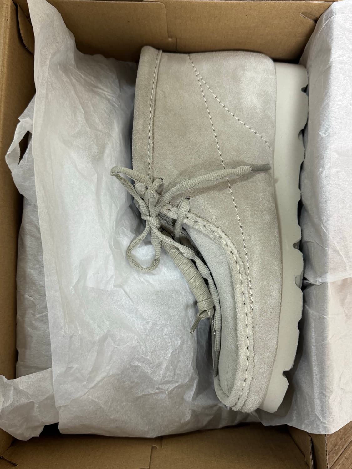 [42](새상품) 클락스 파프(paf) 왈라비 베이지 스웨이드 상품이미지2