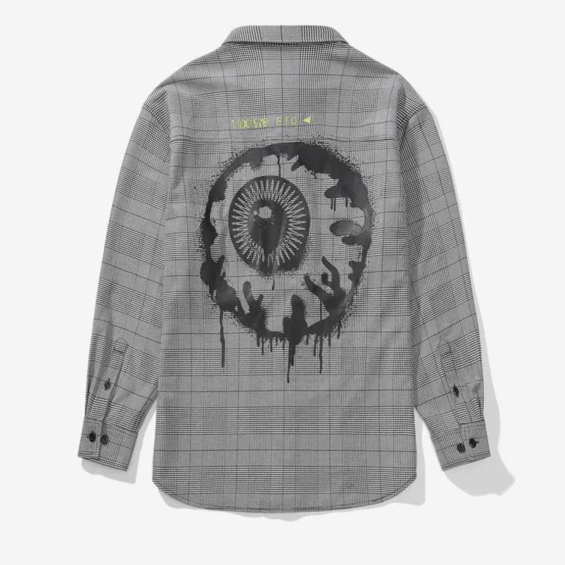 미시카 킵와치 빅로고 체크 오버핏 셔츠 상품이미지7