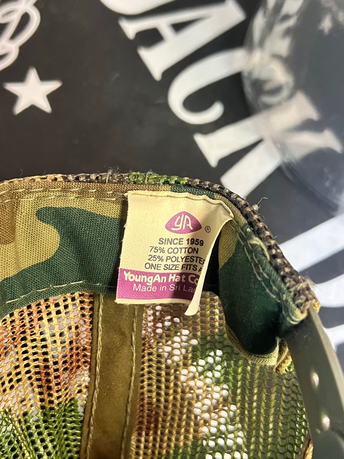 00's Ford Camo Trucker Hat 상품이미지5