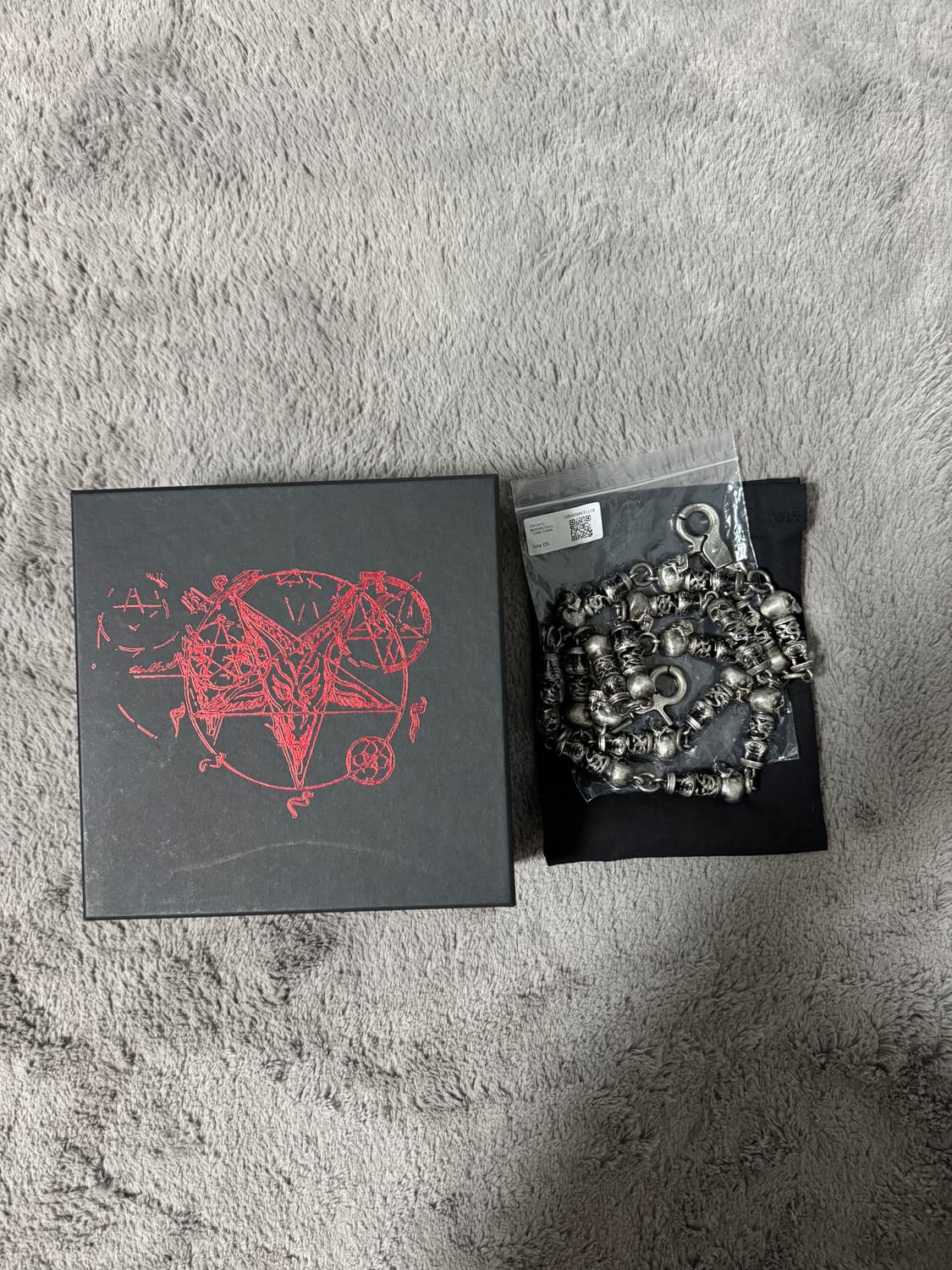 에모스탠스클럽 스컬 체인 17링크 상품이미지1