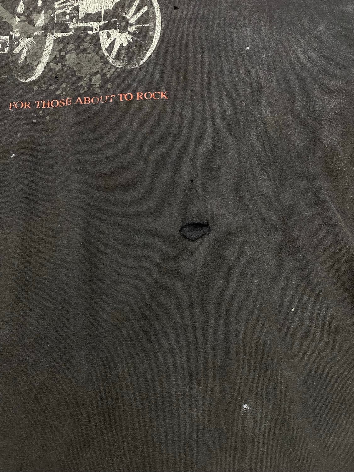AC/DC 빈티지 반팔 티셔츠  상품이미지4