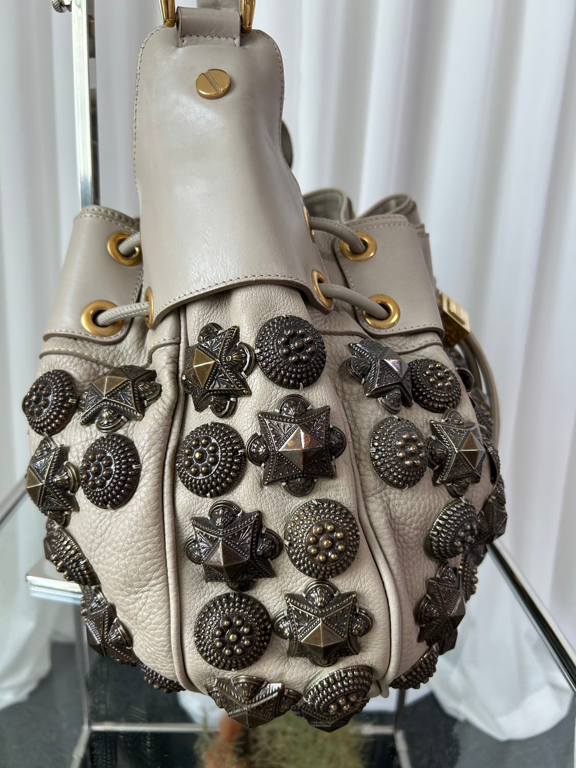 버버리 프로섬 스터드 메이슨 워리어 호보백 상품이미지6