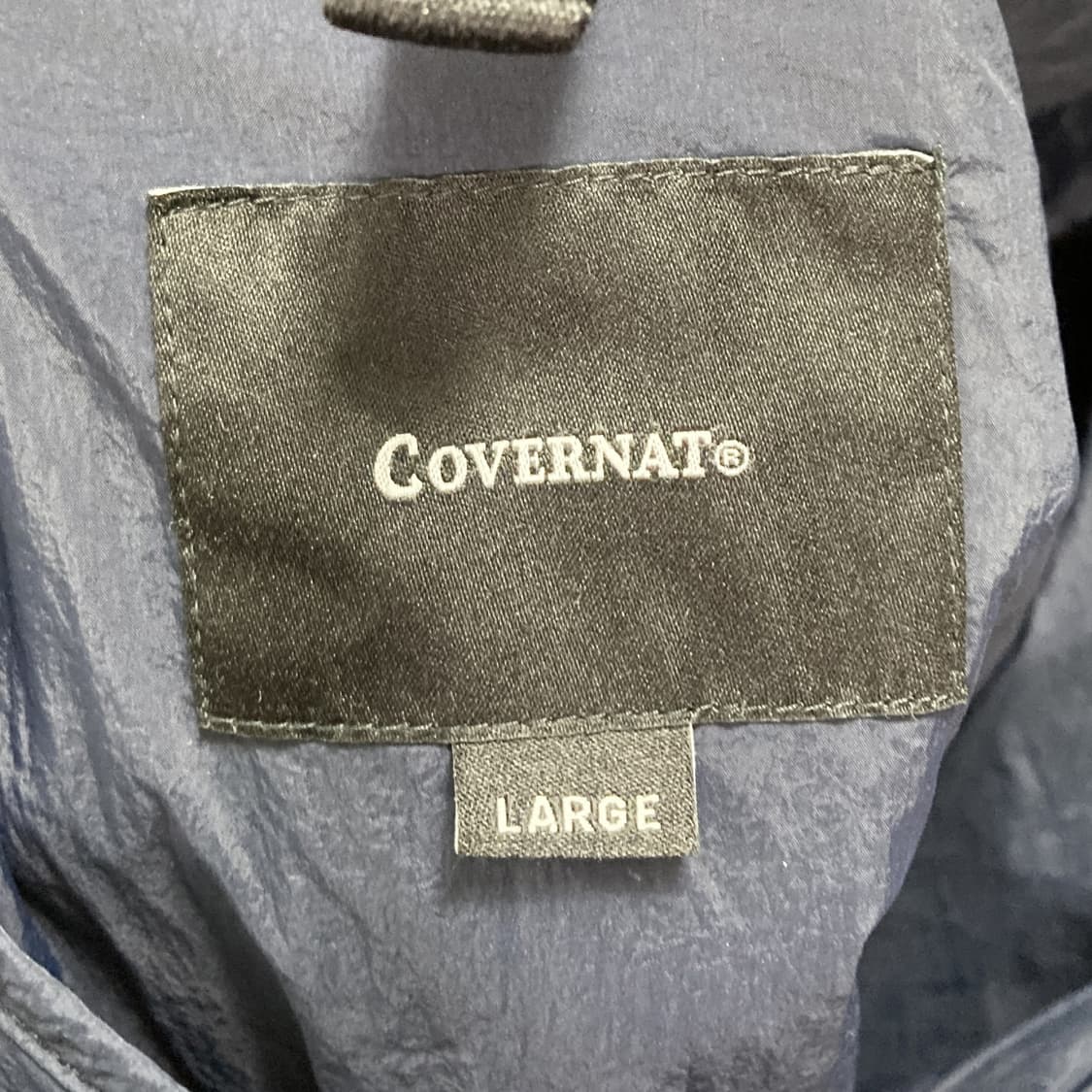 커버낫 2022 퀼팅 경량패딩자켓 네이비 L  상품이미지4