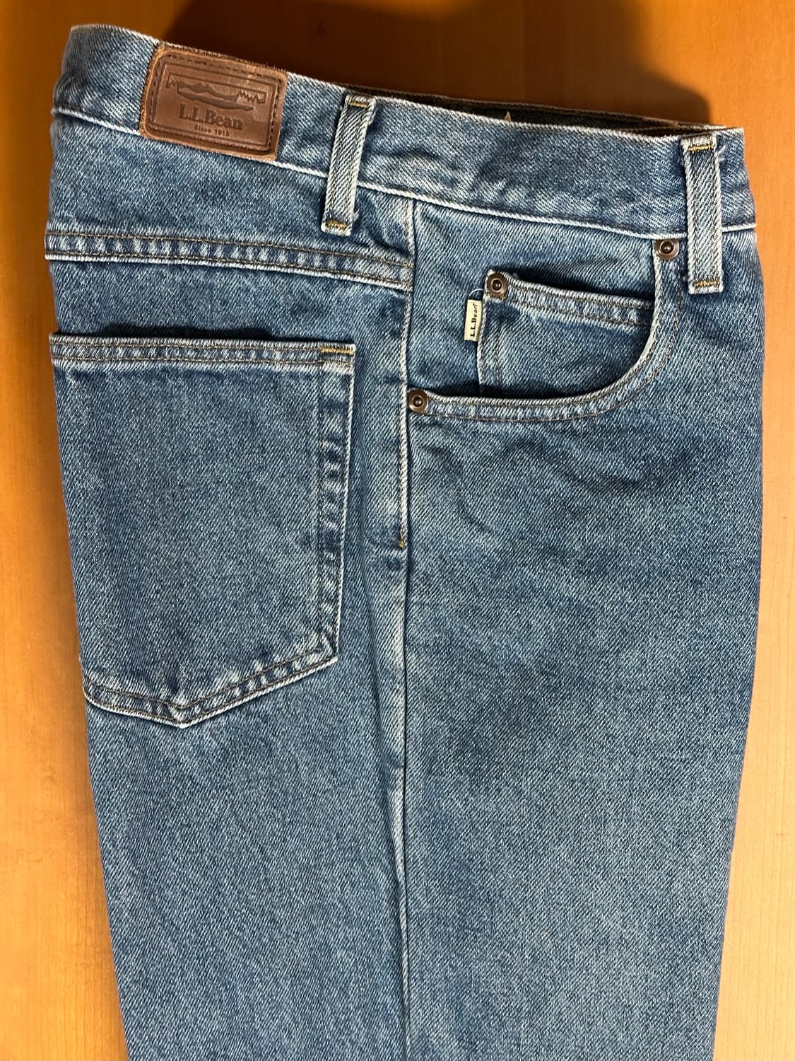 데님 진 / 청바지 체크 플라넬 면 안감 상품이미지10