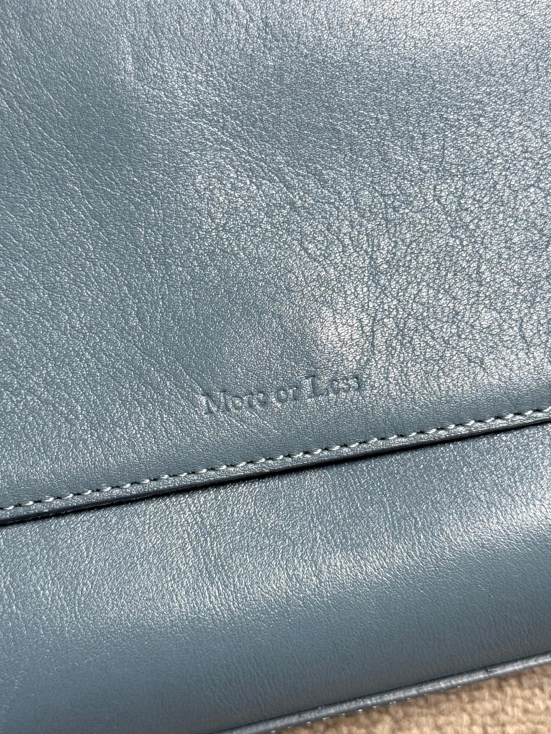 more or less 3웨이 레더 백 상품이미지2