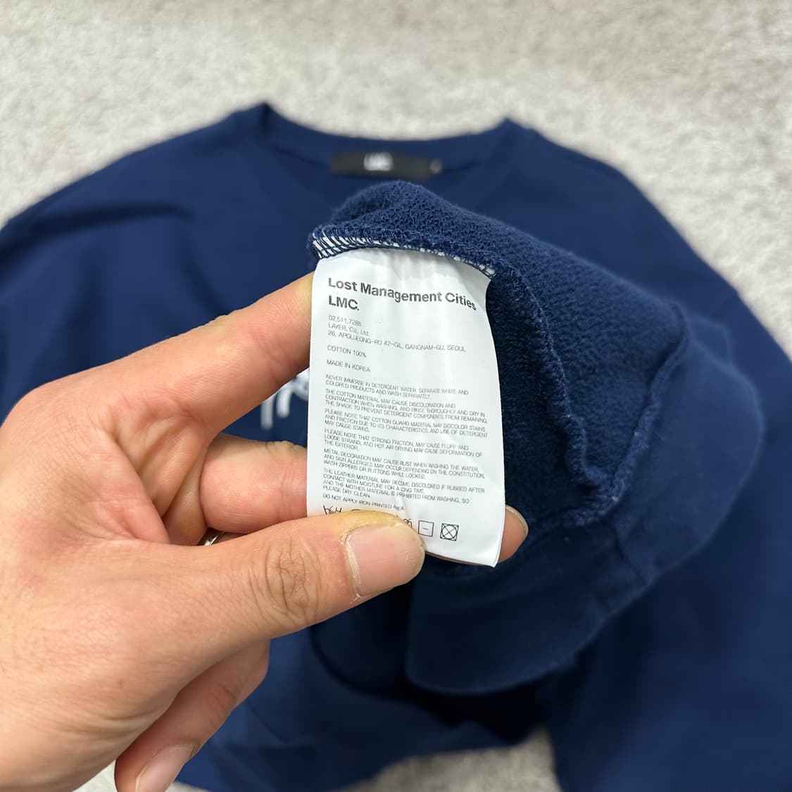 [100] LMC 곰돌이맨투맨 상품이미지4